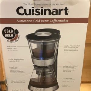 Selling a Cuisinart Cold brewer. New out the box.
